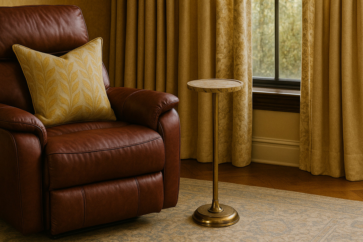 Celeste Slim Drink Table - Image 2