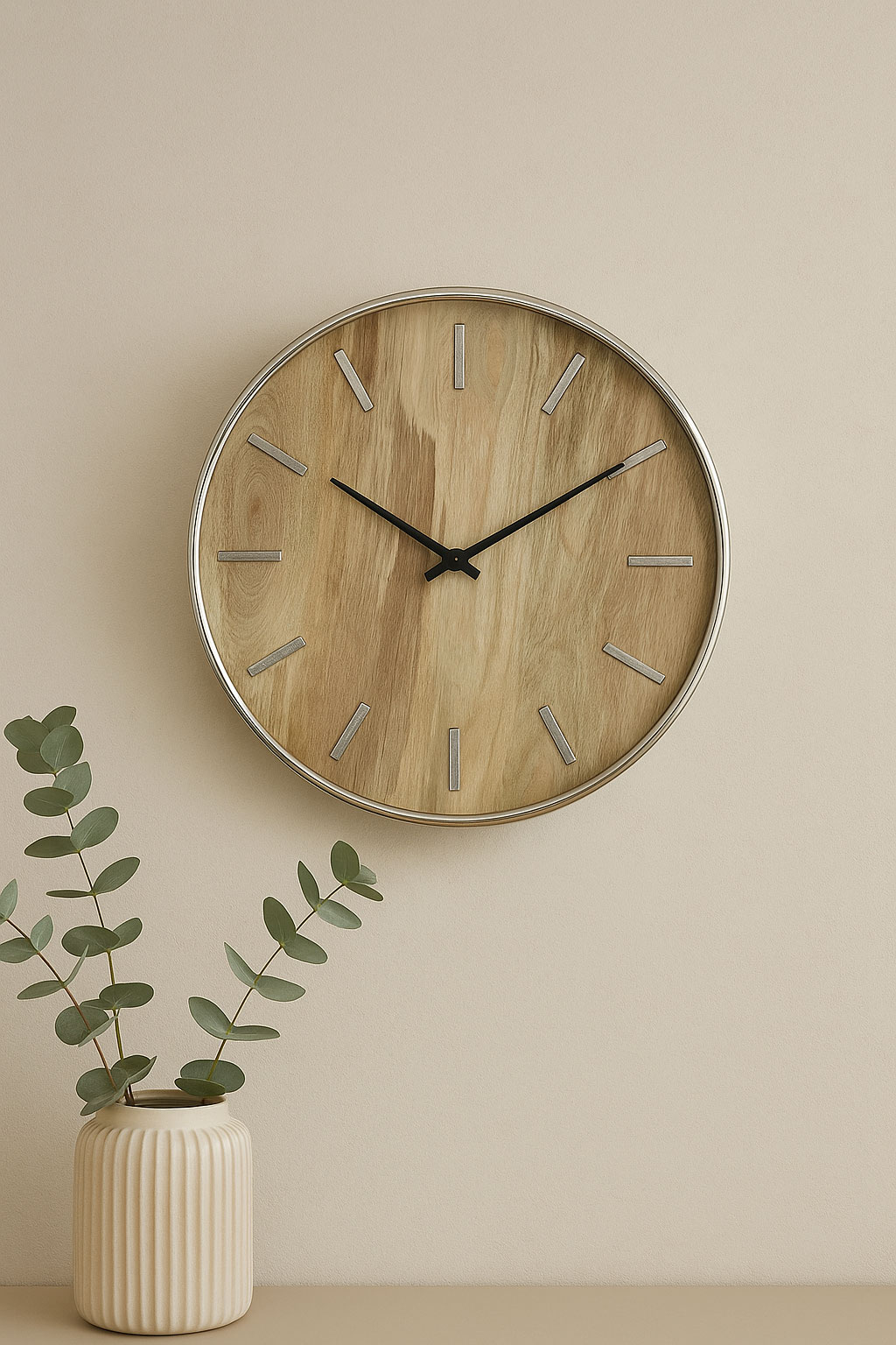Mangowood Wall Clock - Image 5