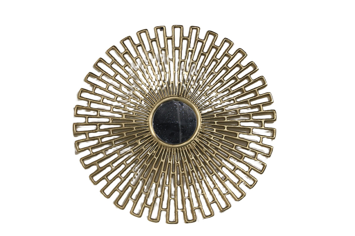 Radiant Alloy Mirror